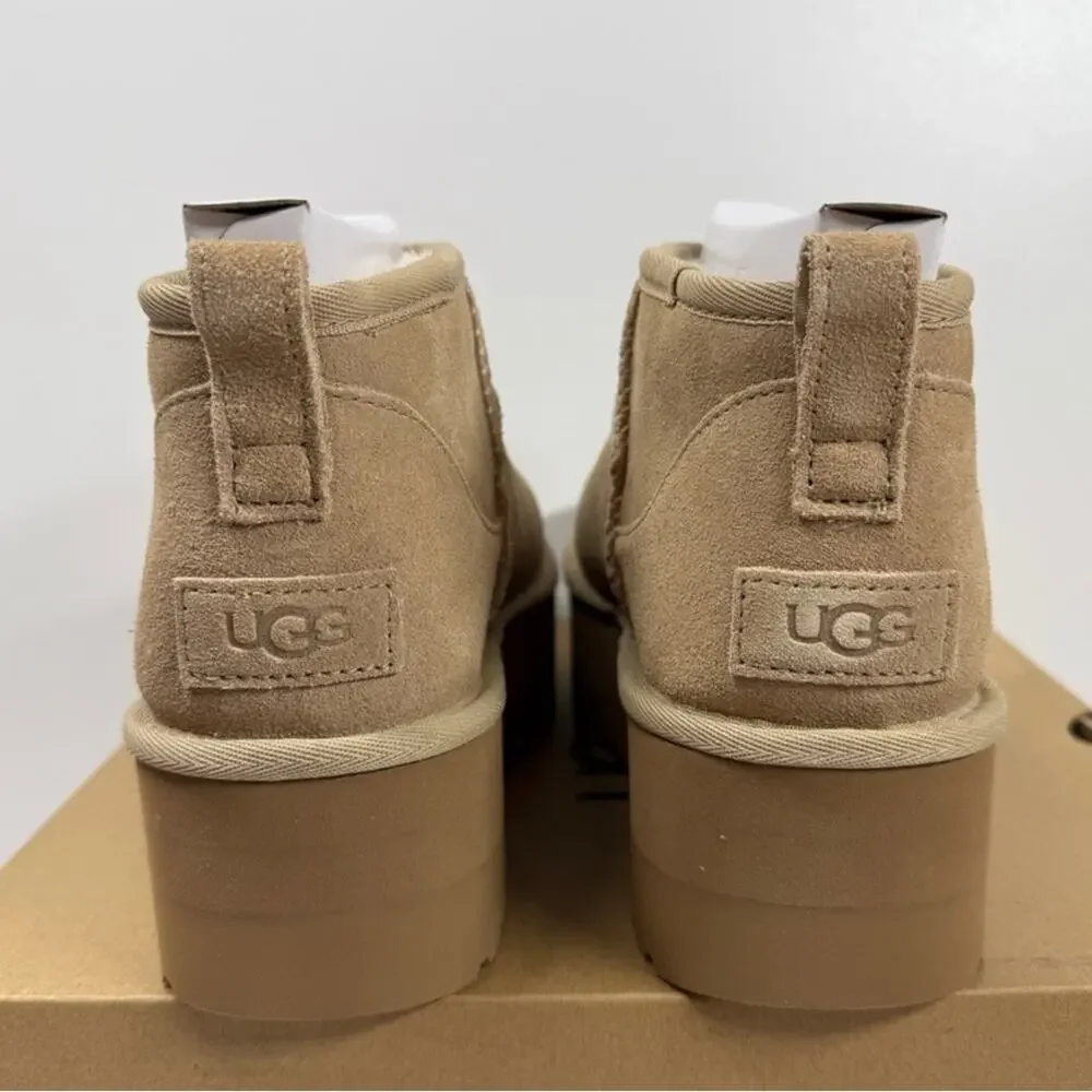 NIB UGG Women's Classic Ultra Mini Platform Size 9